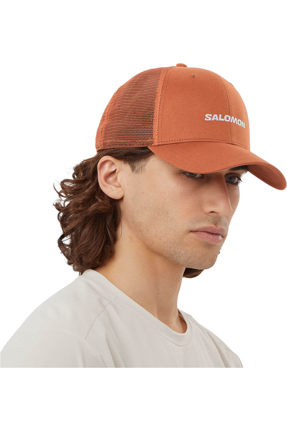 Salomon gorros montaña CAP TRUCKER vista frontal