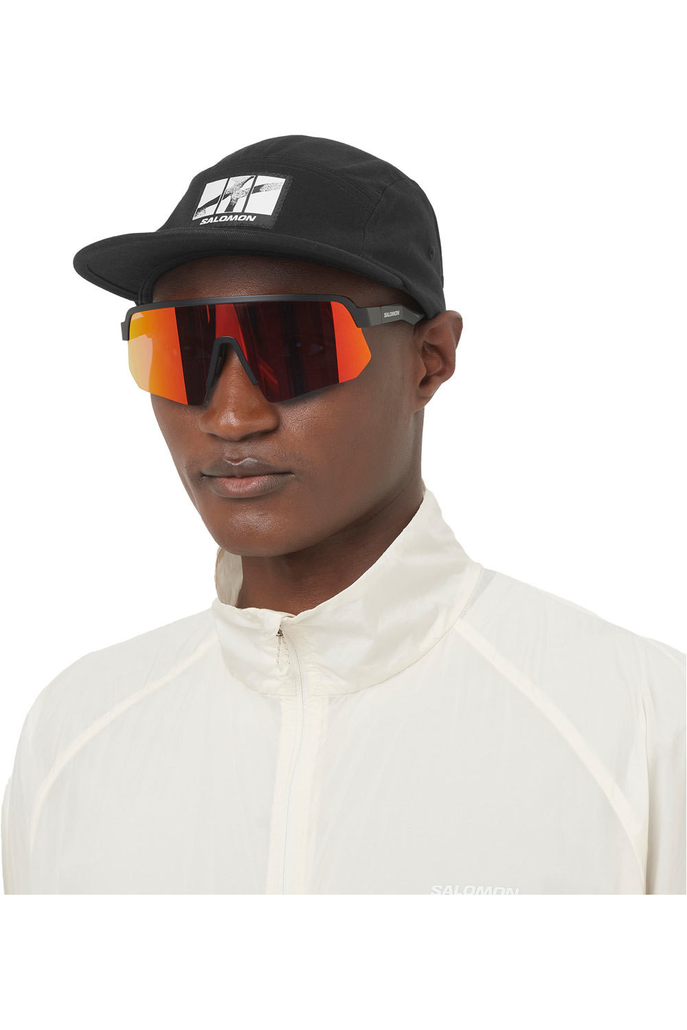 Salomon gorros montaña WILD RAYS 5 PANEL CAP U vista frontal