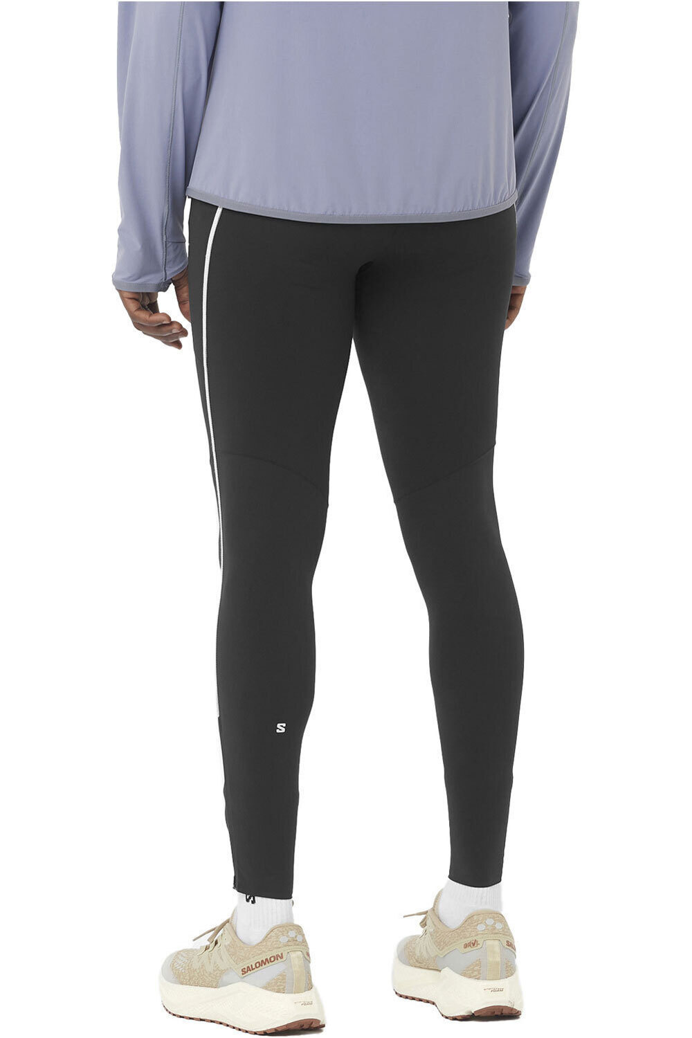 Salomon malla larga running hombre SENSE STOW TIGHTS M vista trasera