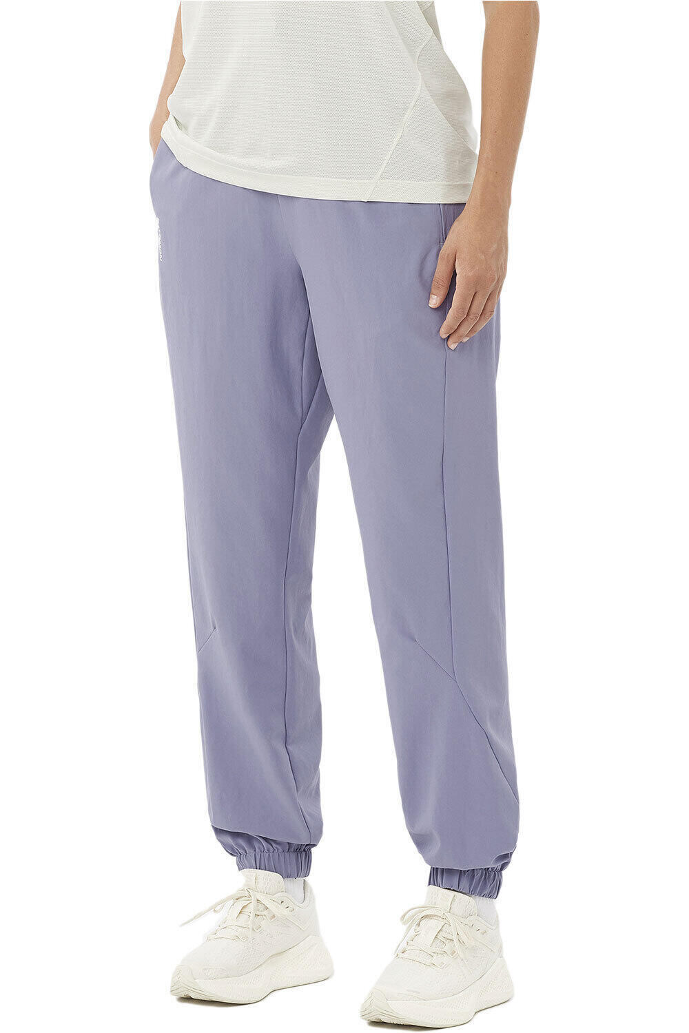 Salomon malla larga running mujer SHKout CORE PANTS W vista frontal