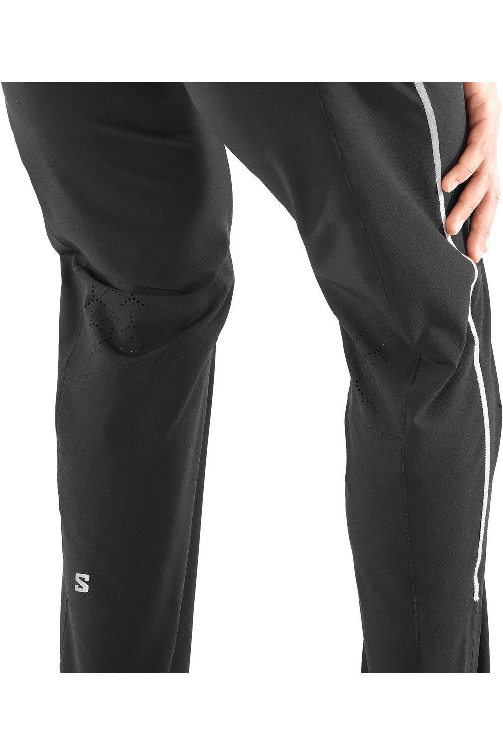 Salomon malla trail running larga hombre SENSE STOW PANTS M 04