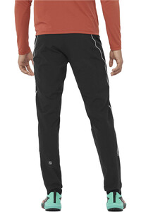 Salomon malla trail running larga hombre SENSE STOW PANTS M vista trasera