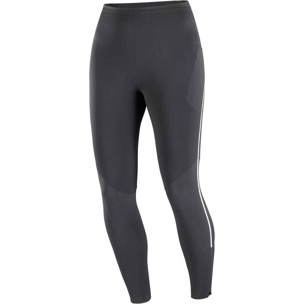 Salomon mallas trail running cortas mujer SENSE STOW TIGHTS W vista frontal