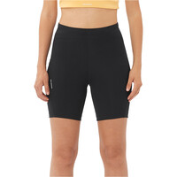 Salomon mallas trail running cortas mujer SHKout C SHRT TGHT 6 W vista frontal