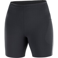 Salomon mallas trail running largas mujer SENSE AERO STOW TGHT 6 W vista frontal