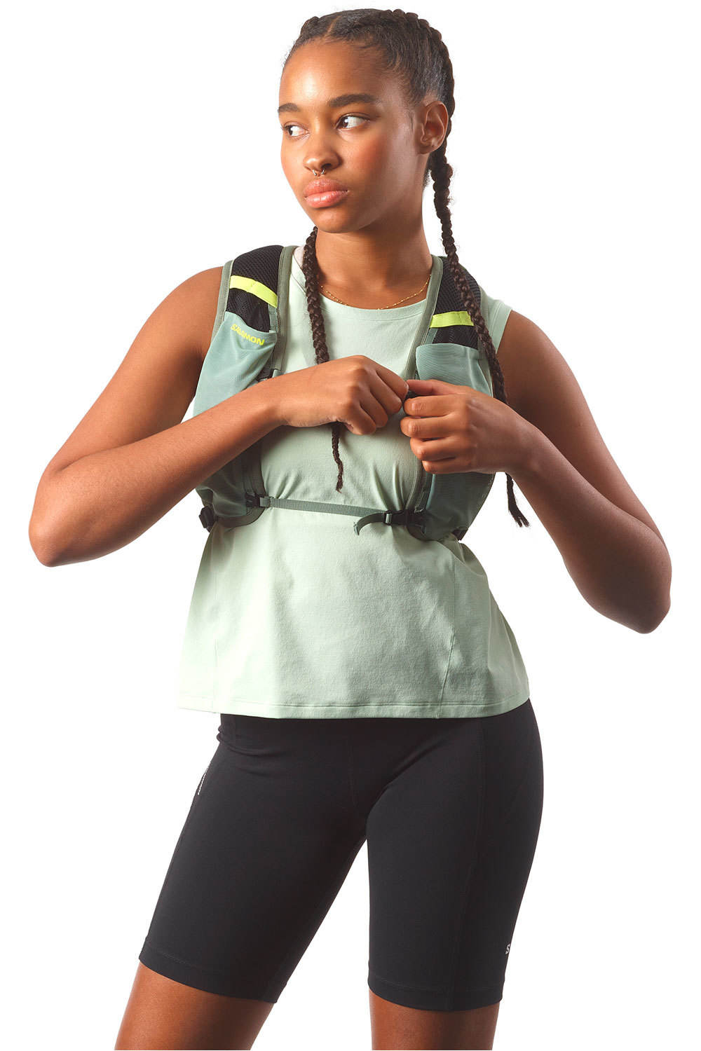 Salomon mochila montaña CROSS 4 vista frontal