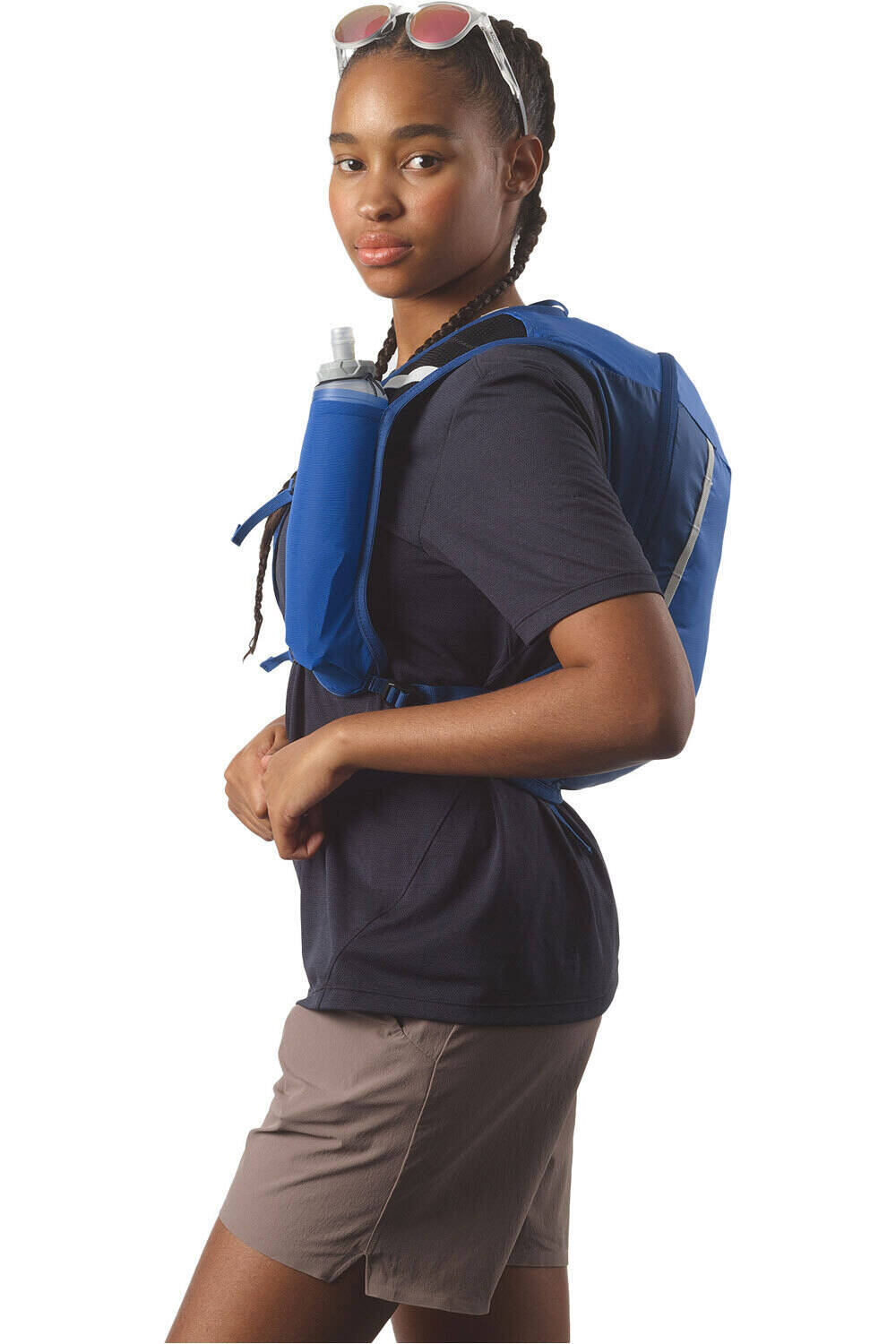 Salomon mochila montaña CROSS 8 vista frontal