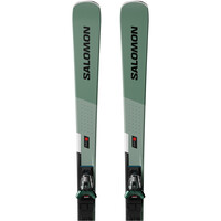 Salomon pack esquí y fijacion SKI SET E S/MAX 8 + M11 GW L80 Oilgr 03