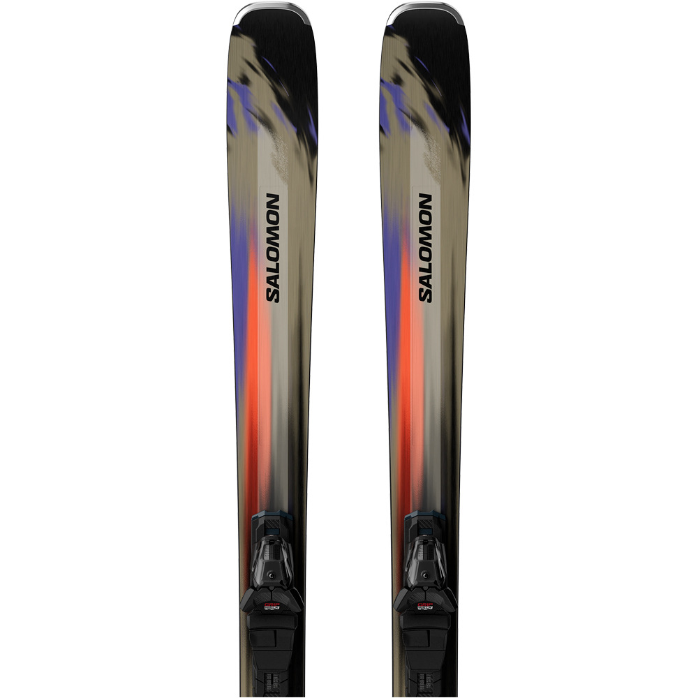 Salomon pack esquí y fijacion SKI SET E STANCE 80 + M10 GW L80 Kel 04