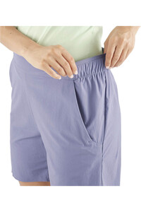 Salomon pantalón corto montaña mujer WAYFARER EASE SHORTS W vista detalle