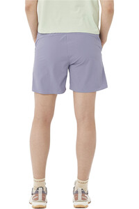 Salomon pantalón corto montaña mujer WAYFARER EASE SHORTS W vista trasera