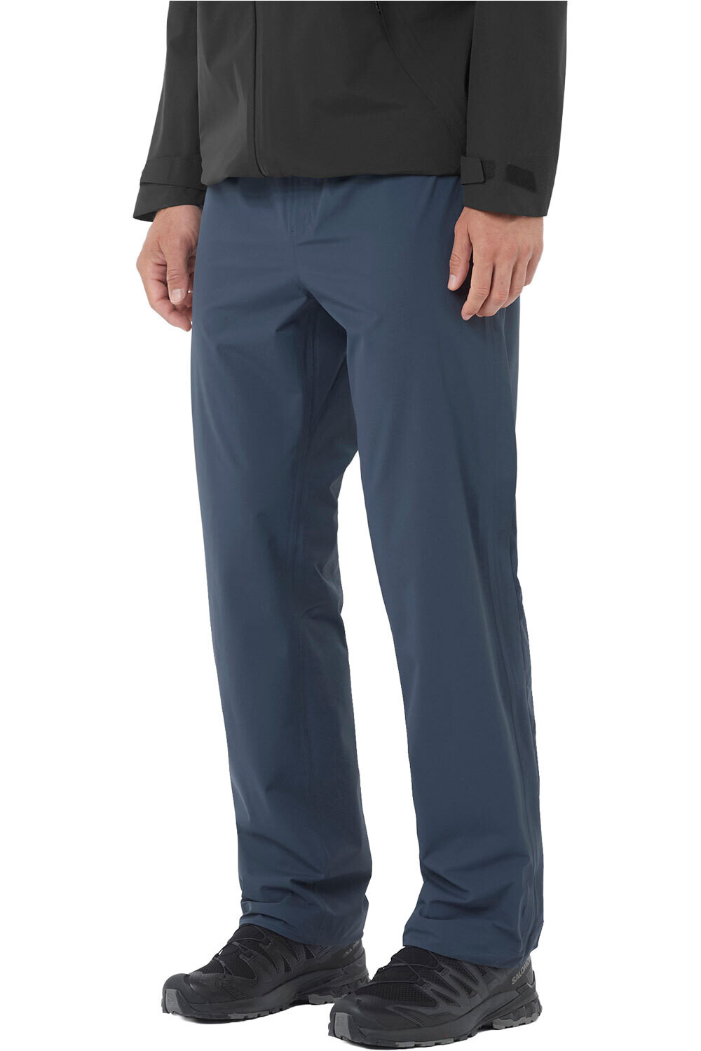 Salomon pantalón impermeable hombre OUTERPATH 2.5L WP PANTS M vista frontal