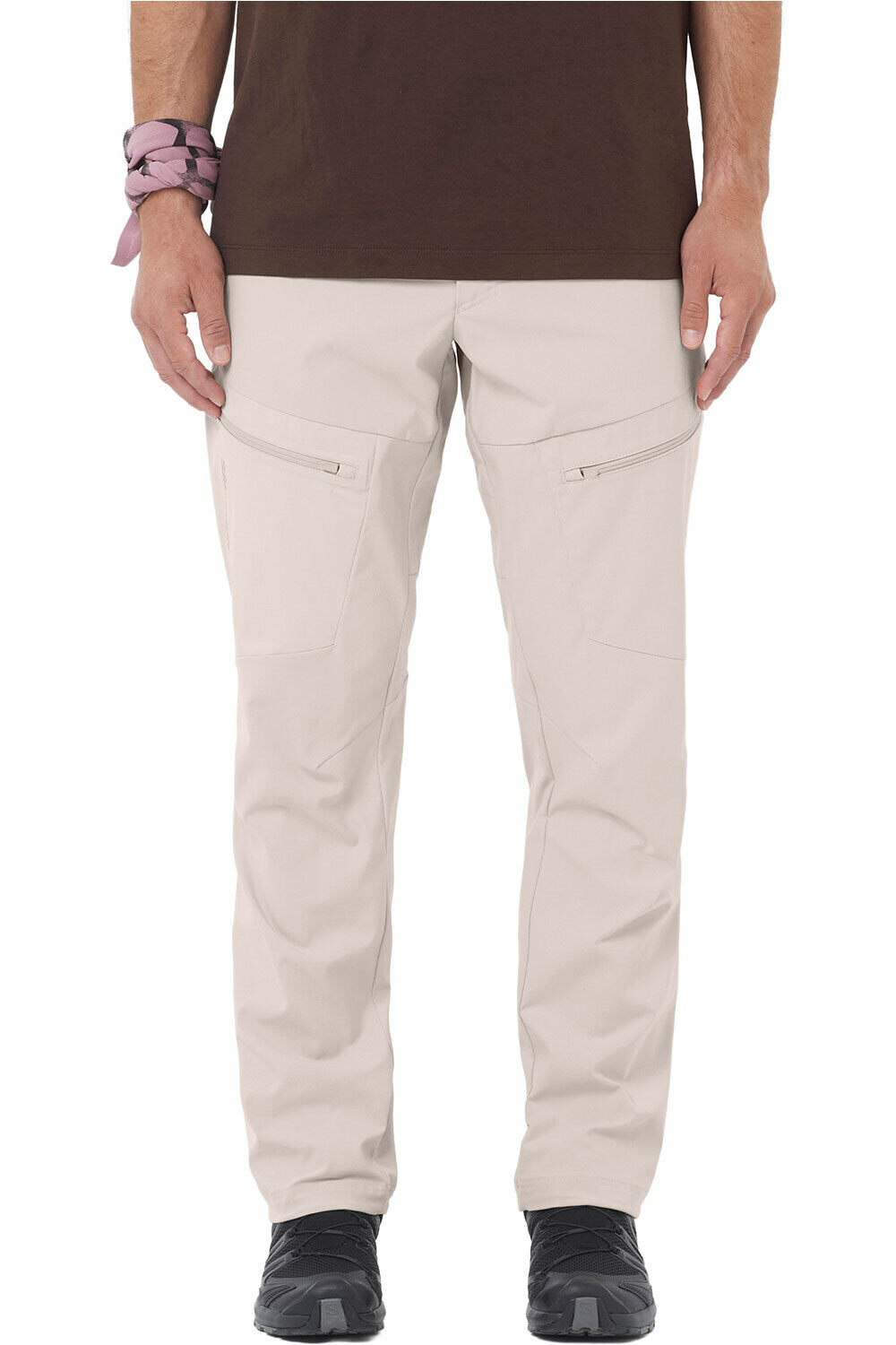 Salomon pantalón montaña hombre OUTERPATH UTILITY PANTS M vista frontal
