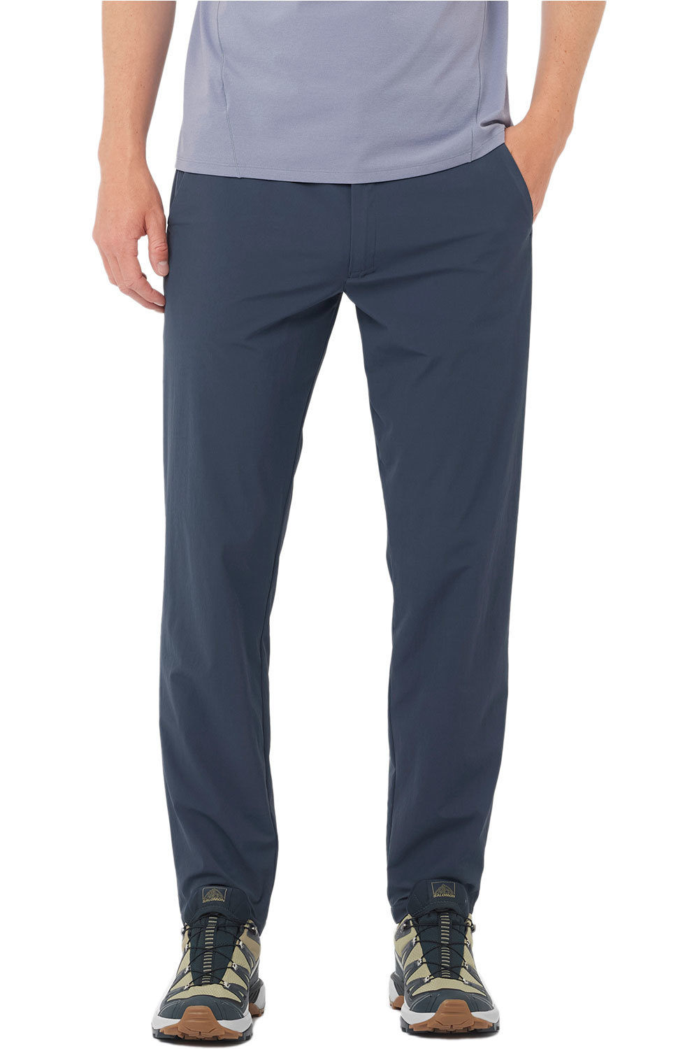 Salomon pantalón montaña hombre WAYFARER EVERYDAY PANTS M vista frontal