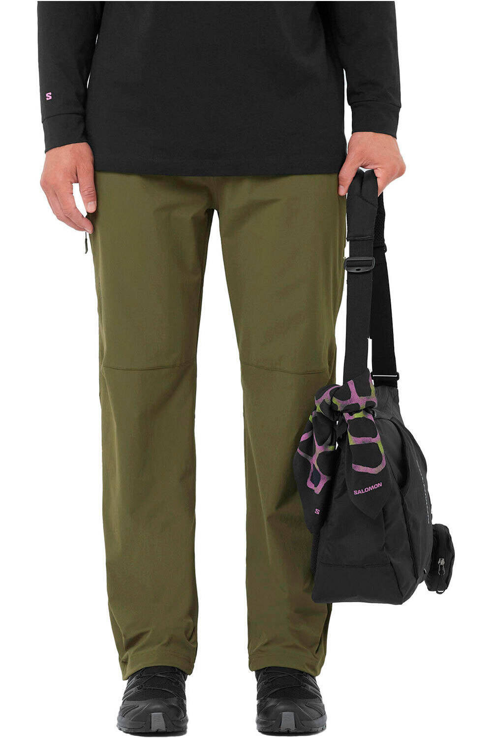 Salomon pantalón montaña hombre WAYFARER PANTS 2.0 M vista frontal