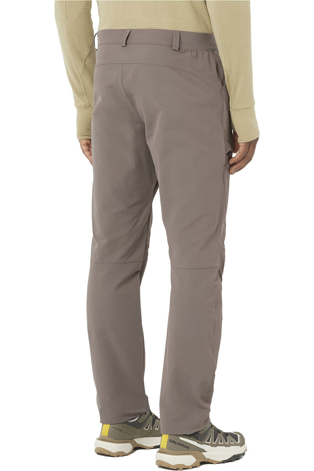 Salomon pantalón montaña hombre WAYFARER WARM PANTS M vista trasera