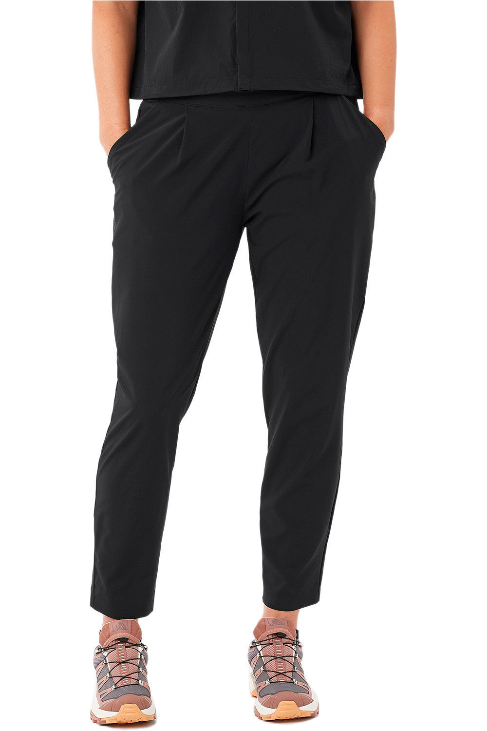 Salomon pantalón montaña mujer COMET PANTS W vista frontal