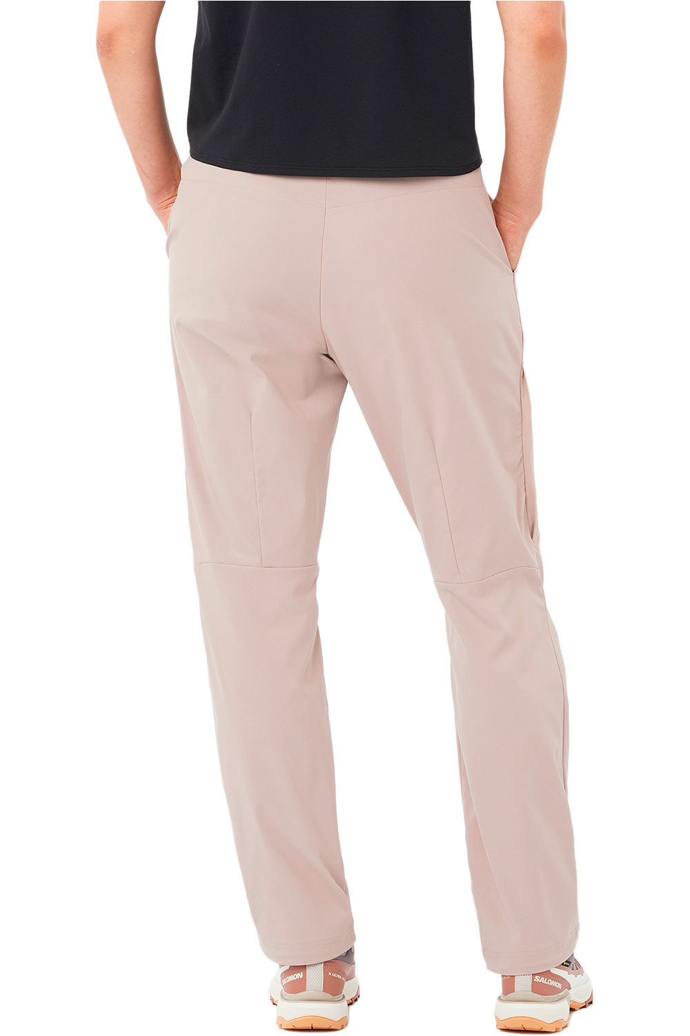 Salomon pantalón montaña mujer OUTERPATH UTILITY PANTS W vista trasera