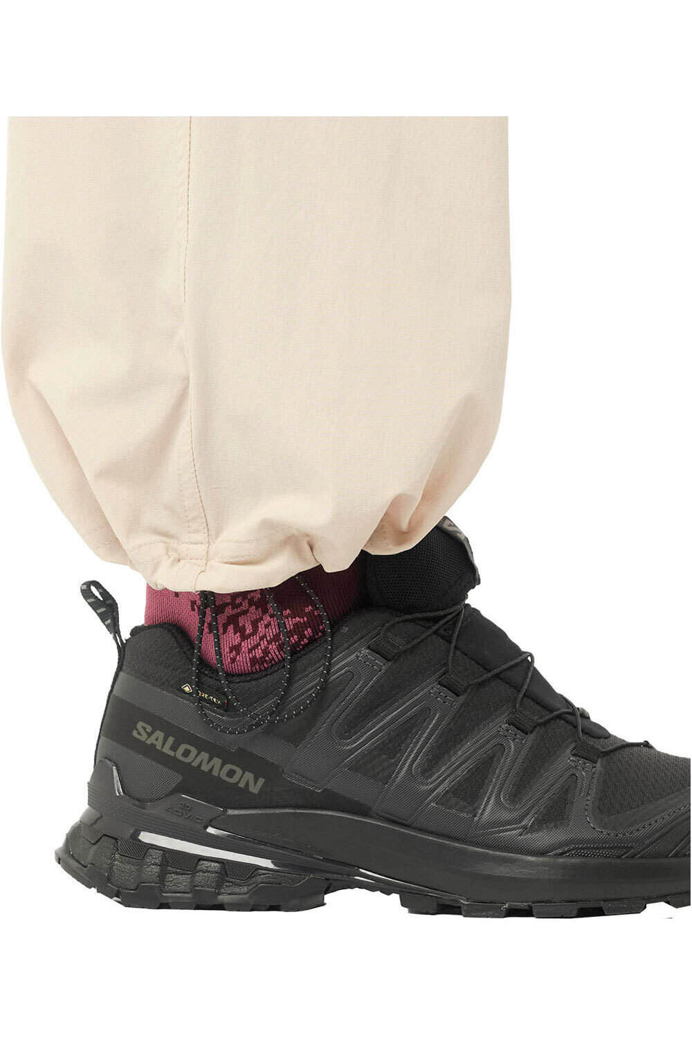 Salomon pantalón montaña mujer WAYFARER EASE 2.0 PANTS W vista detalle