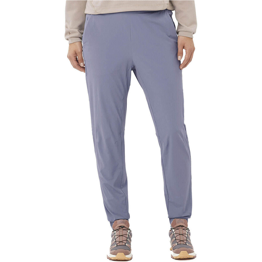 Salomon pantalón montaña mujer WAYFARER EASE PANTS W vista frontal