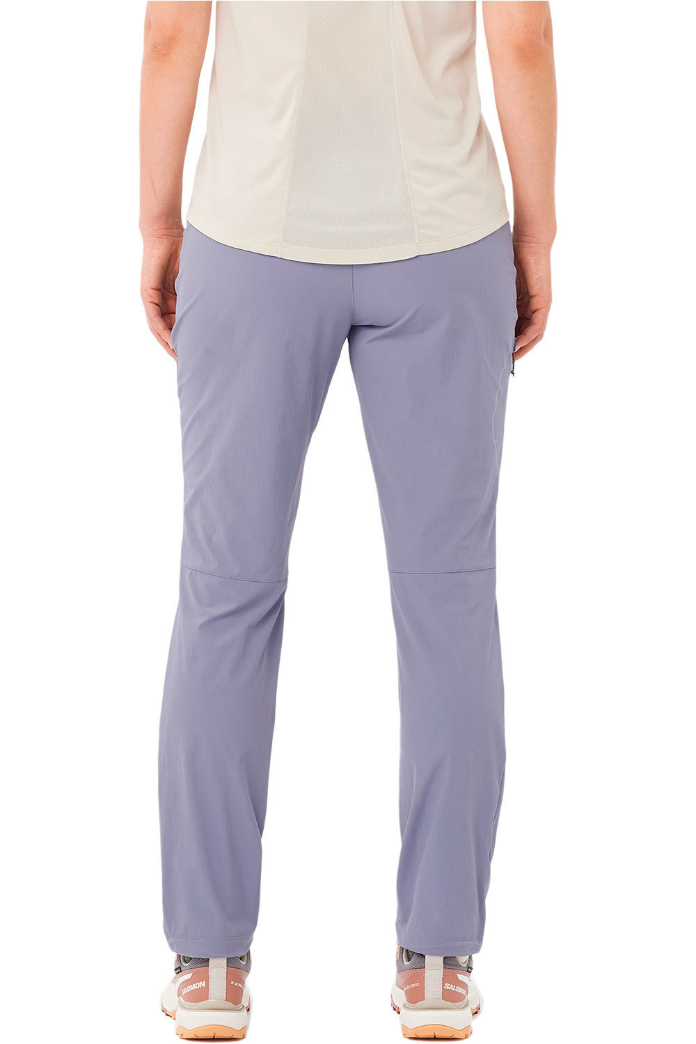 Salomon pantalón montaña mujer WAYFARER PANTS W vista trasera