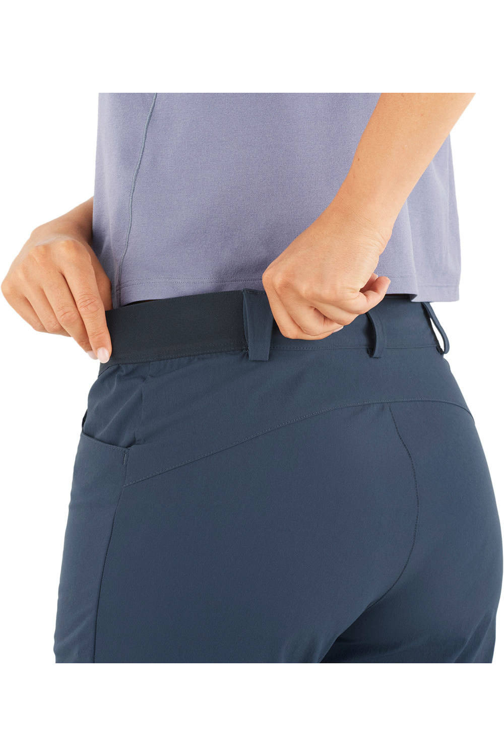 Salomon pantalón montaña mujer WAYFARER ZIP OFF PANTS W 04