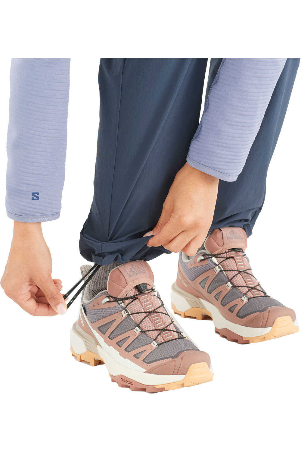 Salomon pantalón montaña mujer WAYFARER ZIP OFF PANTS W 06