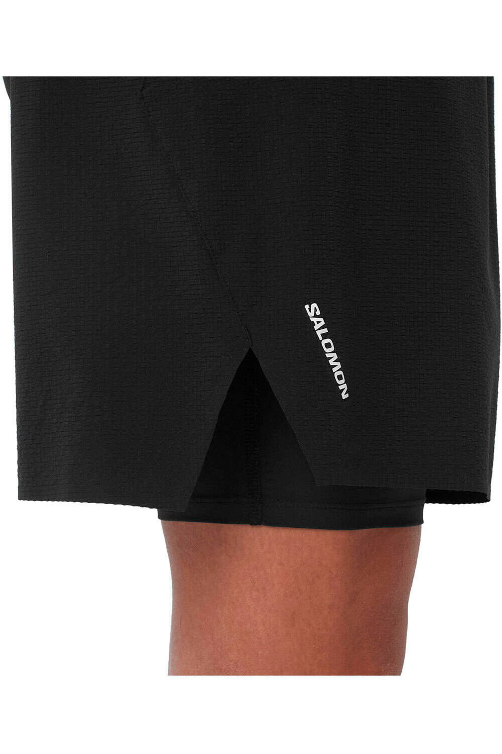 Salomon pantalón running hombre SENSE AERO 2IN1 SHTS 5 M vista detalle