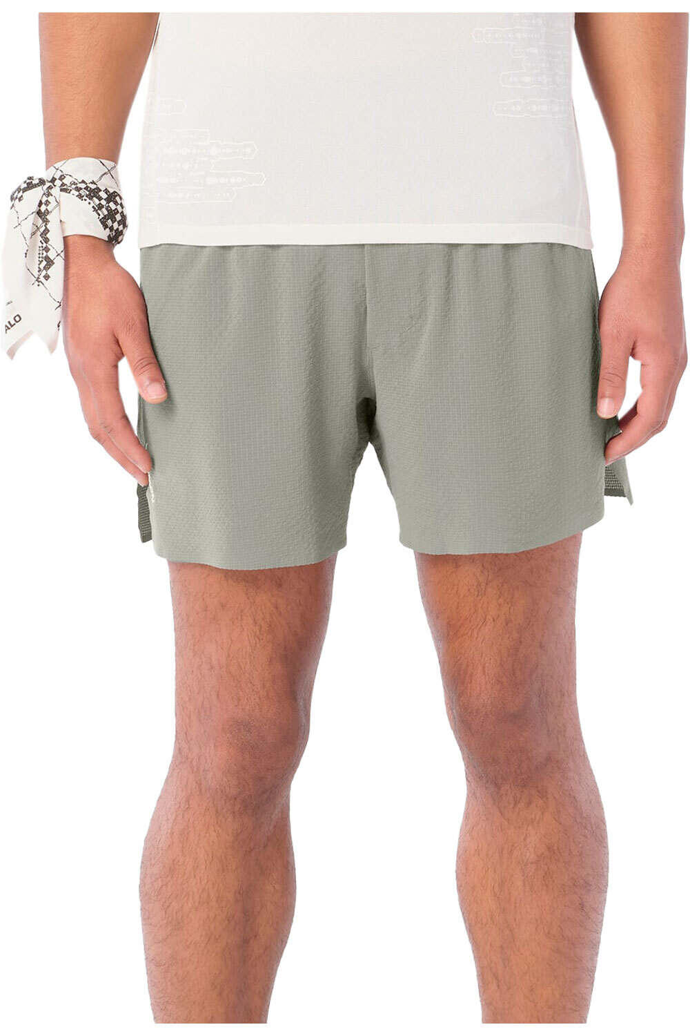 Salomon pantalón running hombre SENSE AERO 2IN1 TRAIL 5M vista frontal