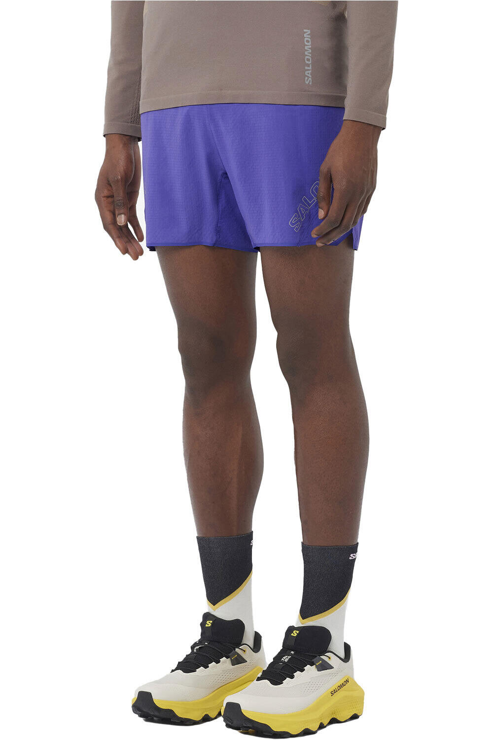 Salomon pantalón running hombre SENSE AERO 5 SHORTS M vista frontal