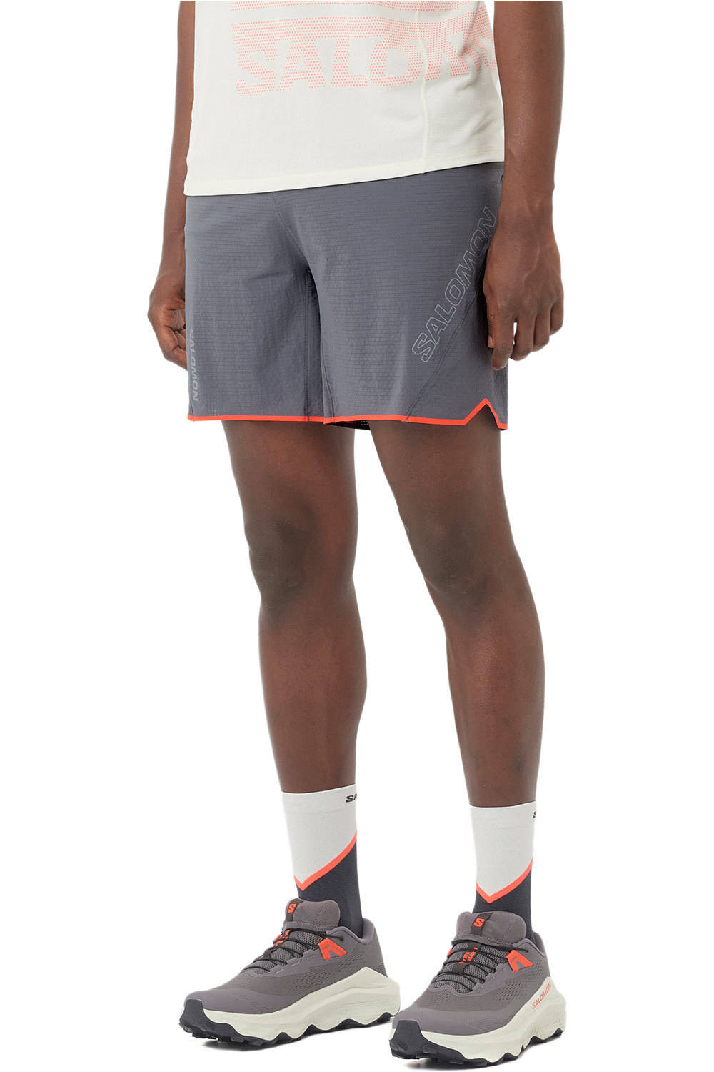 Salomon pantalón running hombre SENSE AERO 7 SHORTS M vista frontal