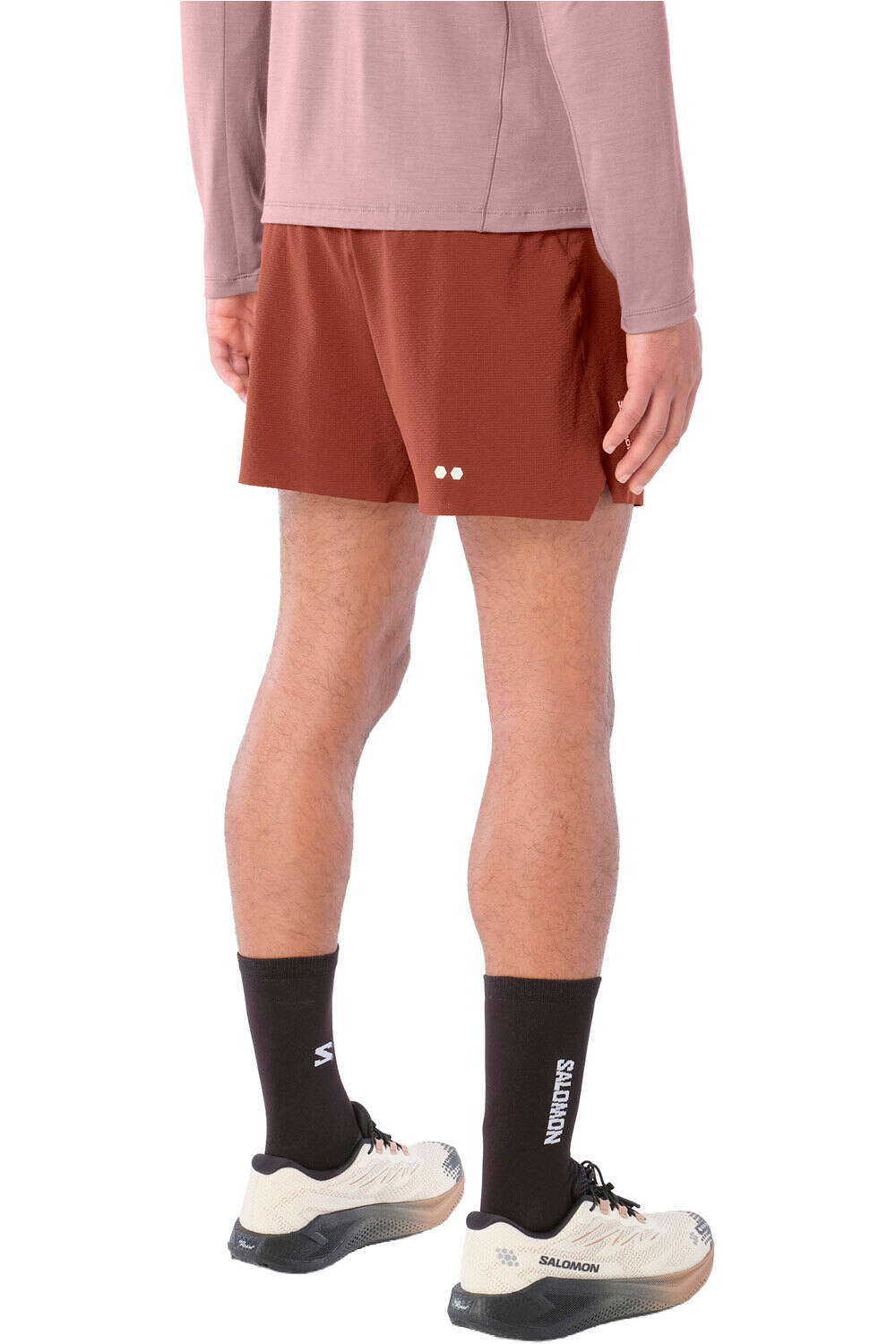 Salomon pantalón running hombre SENSE AERO STOW 5 M vista trasera