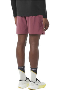 Salomon pantalón running hombre SHKout C 7 SHTS NO L M vista trasera