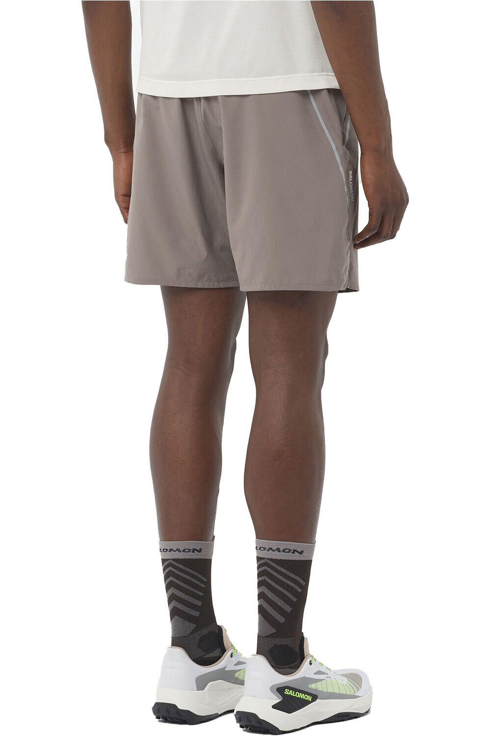 Salomon pantalón running hombre SHKout STLR SHTS 7 NL M vista trasera