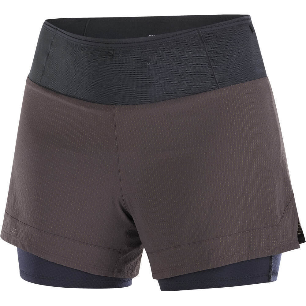 Salomon pantalón running mujer SENSE AERO 2IN1 SHORT W 05