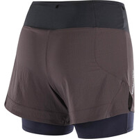 Salomon pantalón running mujer SENSE AERO 2IN1 SHORT W 06