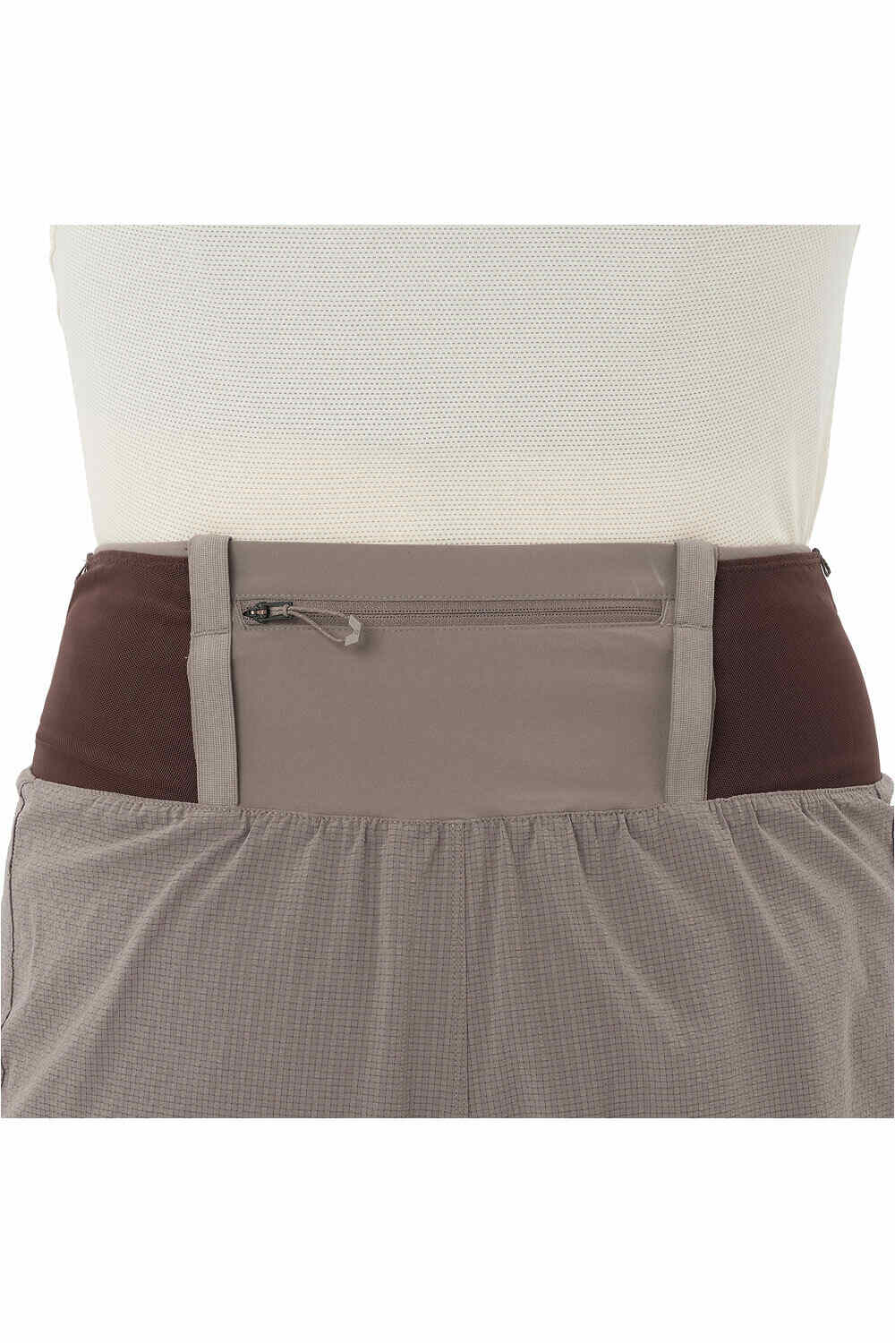 Salomon pantalones cortos trail running mujer SENSE AERO 2IN1 TRAIL 4W 03