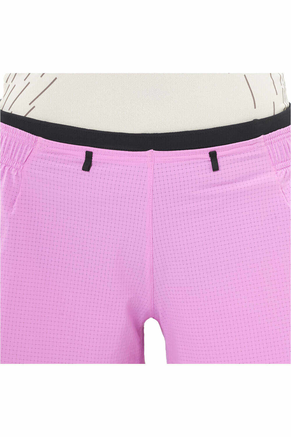 Salomon pantalones cortos trail running mujer SENSE AERO 3 SHORTS W vista detalle