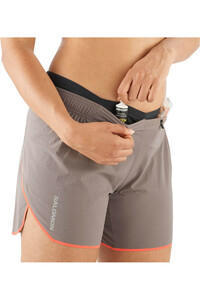 Salomon pantalones cortos trail running mujer SENSE AERO 5 SHORTS W 03