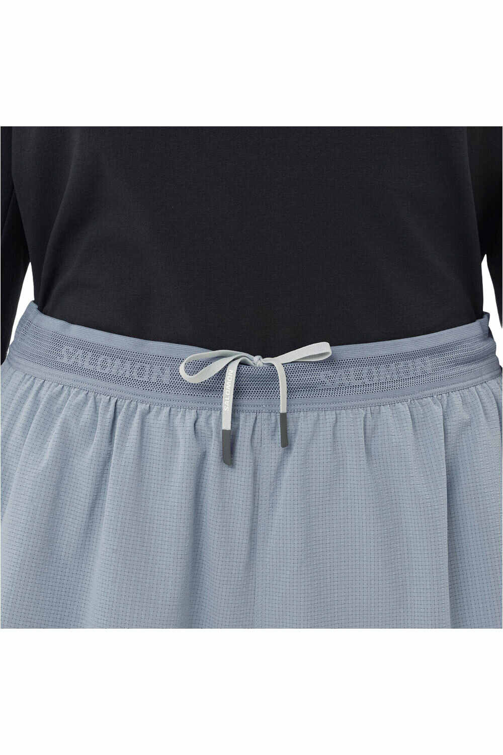 Salomon pantalones cortos trail running mujer SENSE AERO SPLT 3 SHTS W 03