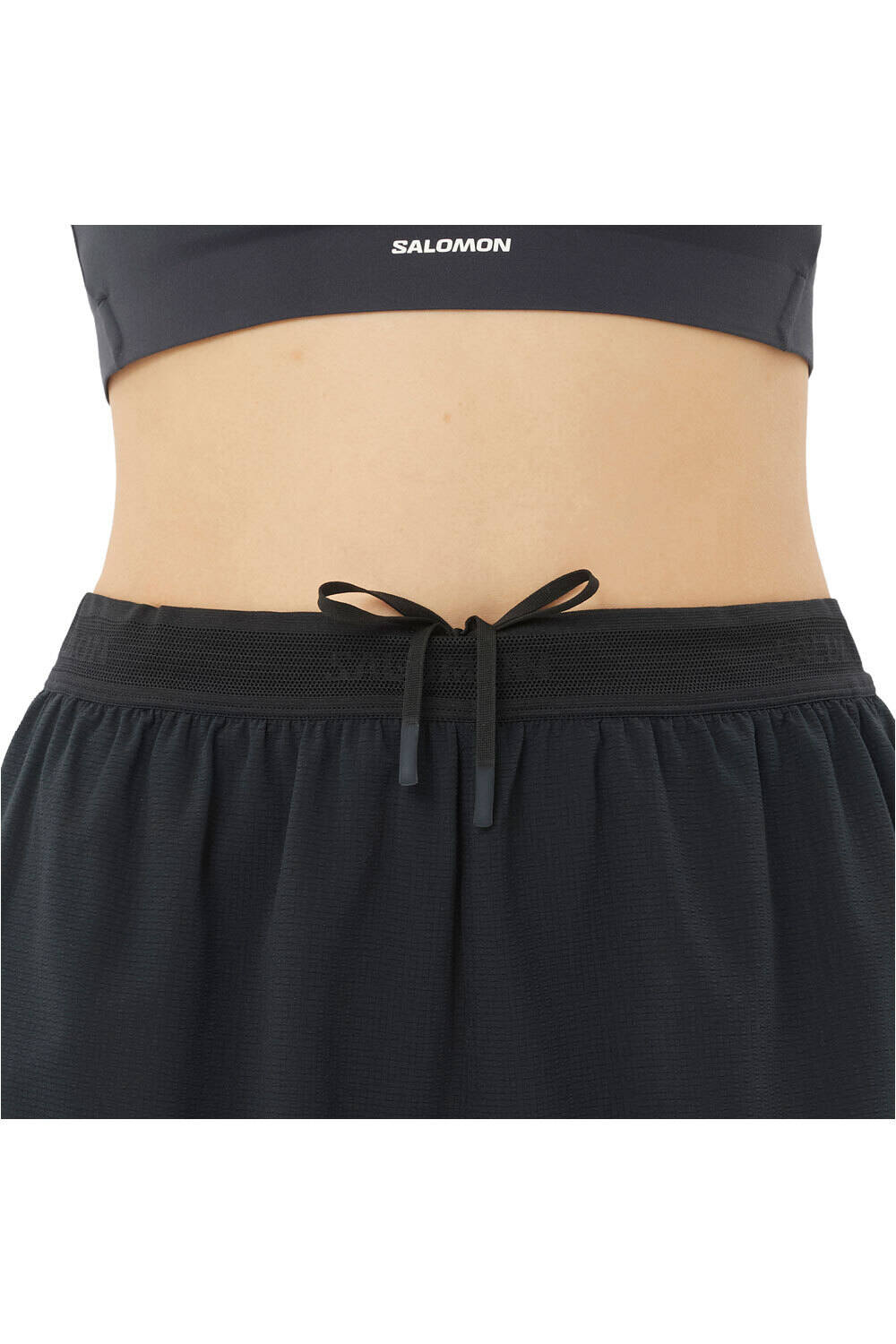 Salomon pantalones cortos trail running mujer SENSE AERO SPLT 3 SHTS W 03