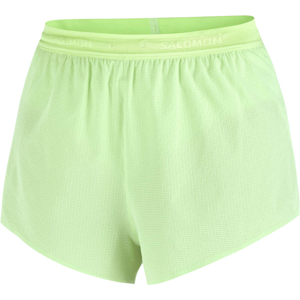 Salomon pantalones cortos trail running mujer SENSE AERO SPLT 3 SHTS W 04