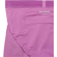 Salomon pantalones cortos trail running mujer SENSE AERO SPLT 3 SHTS W 06