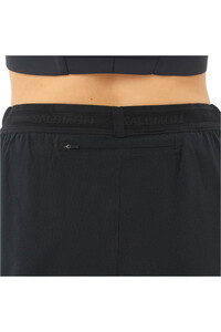 Salomon pantalones cortos trail running mujer SENSE AERO SPLT 3 SHTS W vista detalle
