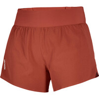 Salomon pantalones cortos trail running mujer SENSE AERO STOW 4 W vista detalle