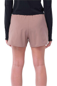 Salomon pantalones cortos trail running mujer SHKout C 2IN1 SHTS 4 W vista trasera