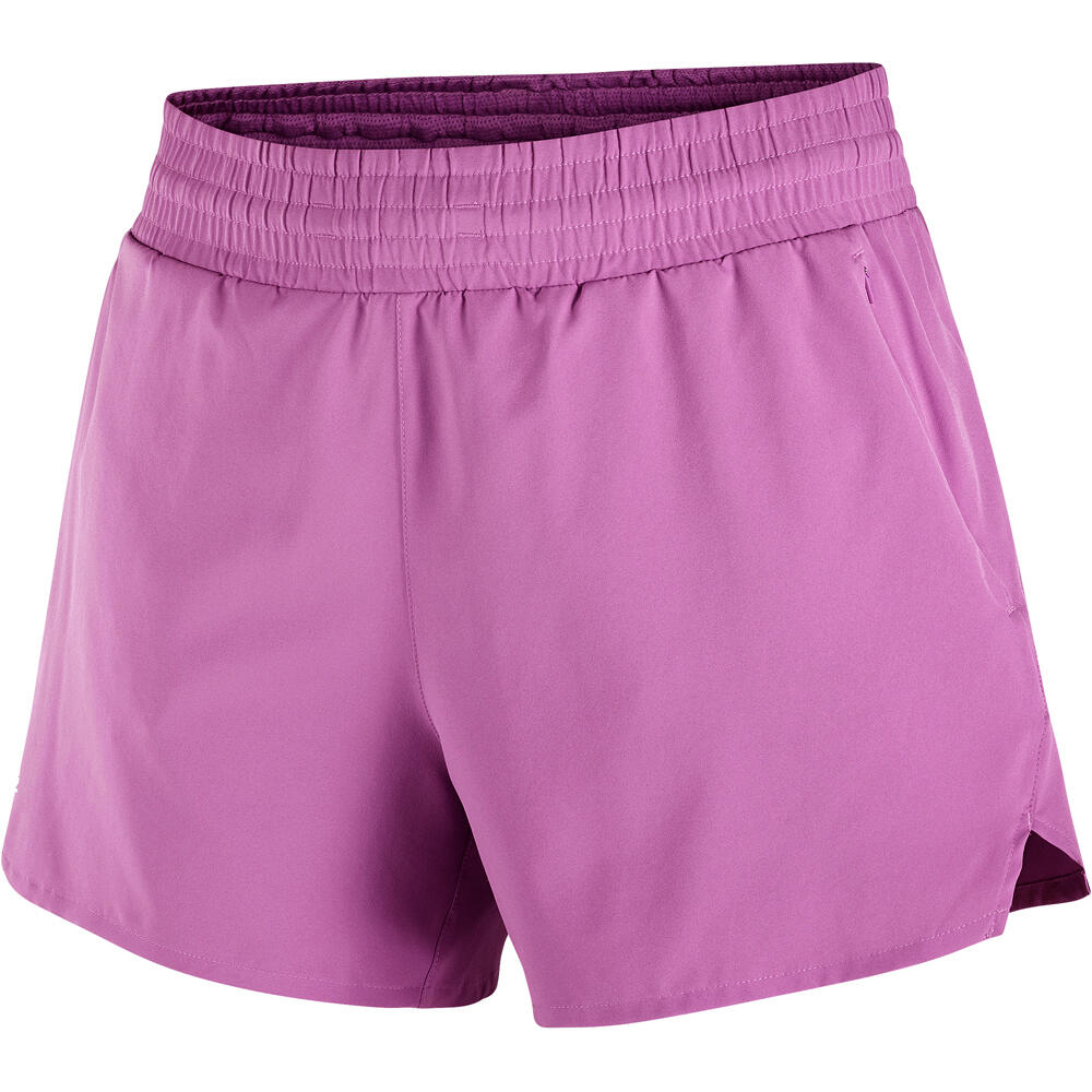 Salomon pantalones cortos trail running mujer SHKout CORE 2IN1 SHTS 4 W 04