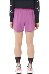 Salomon pantalones cortos trail running mujer SHKout CORE 2IN1 SHTS 4 W vista trasera