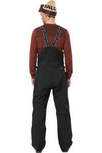 Salomon pantalones esquí hombre ABSOLUTE BIB M vista trasera