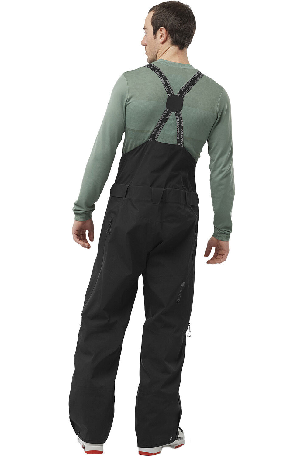 Salomon pantalones esquí hombre MOON PATROL GTX BIB M vista trasera